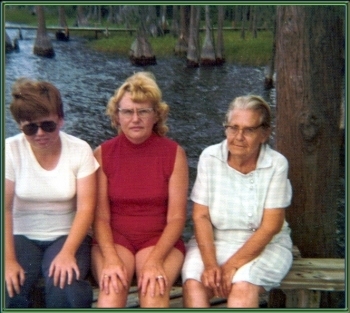 Mama, Mildred and me at Big Lake Santa Fe