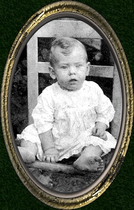 Walter as a baby